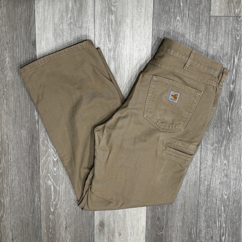 Carhartt canvas jeans khaki